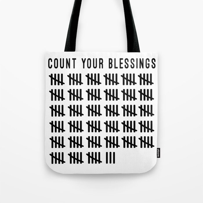 Count Your Blessings Tote Bag