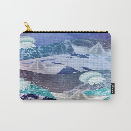 Stormy sea Carry-All Pouch