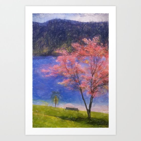 Pink Art Print