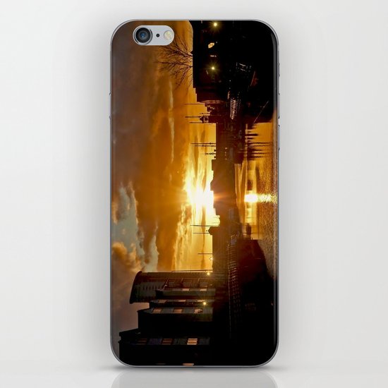 Sunset in Swansea iPhone & iPod Skin