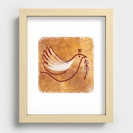 Peace Recessed Framed Print