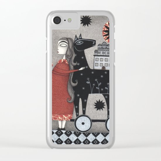 Where to? Clear iPhone Case