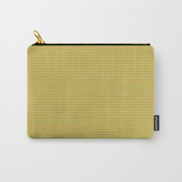 [ Thumbnail: Light Salmon and Green Colored Pattern of Stripes Carry-All Pouch ]