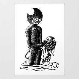 Fanart Demon Bend y Art Print