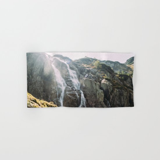 Waterfall In Sunlight Hand & Bath Towel