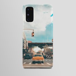 Nostalgic Downtown Brooklyn in Color Photograph Android Case