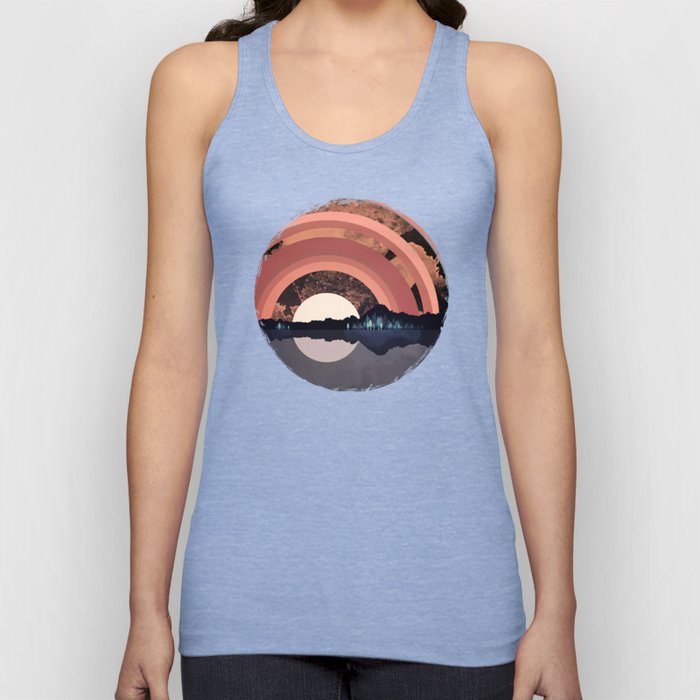 Forest Night Reflection Tank Top