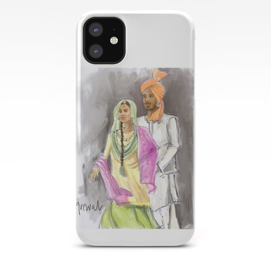 Punjabi Couple Iphone Case By Sukhpalgrewal Society6