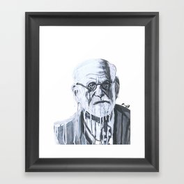 Melting Freud Framed Art Print