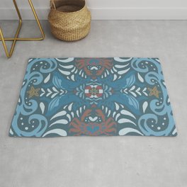 Whale Crabby Time Rug