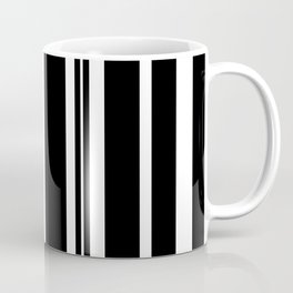 Black and white stripes 1 Coffee Mug