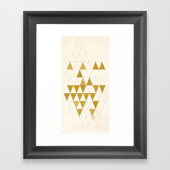 My Favorite Shape Framed Art Print