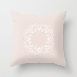 Elegant Mandala Throw Pillow