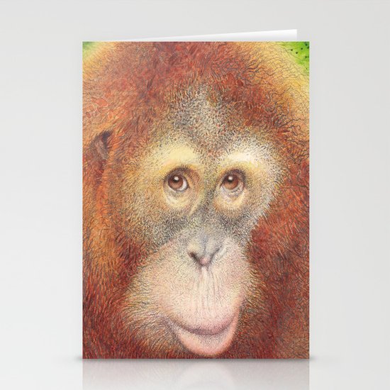 Monkey Stationery Cards