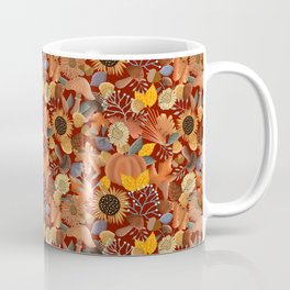 Autumn Botanicals on Redcorn Mug