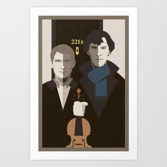 British Gothic Art Print