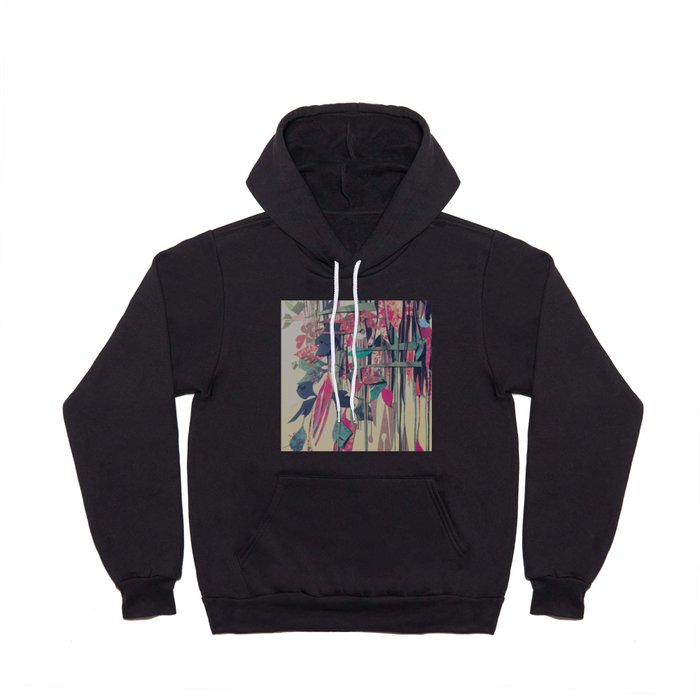 The Paper Garden- Painted Paper Collage  Hoody