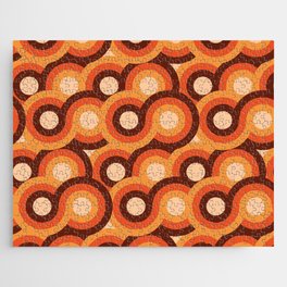 Groovy 70's Pattern Jigsaw Puzzle