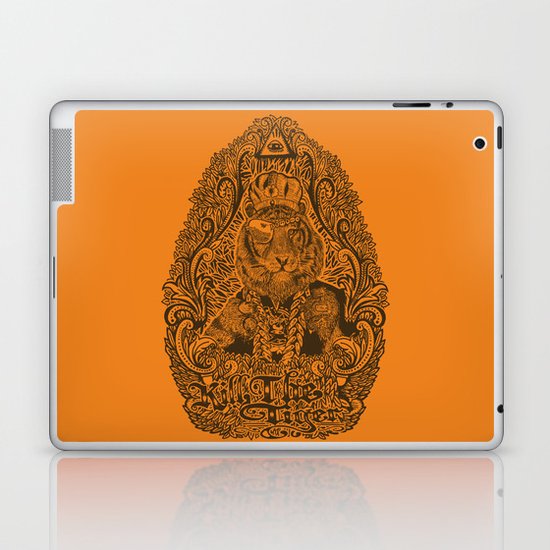 kill the tiger Laptop & iPad Skin