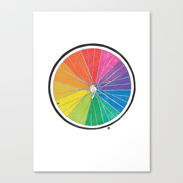 Color Wheel (Society6 Edition) Canvas Print