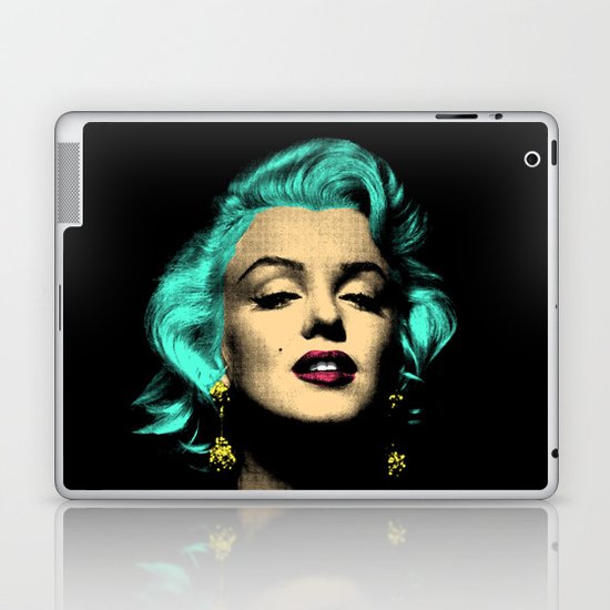 MARILYN BLUE Laptop & iPad Skin