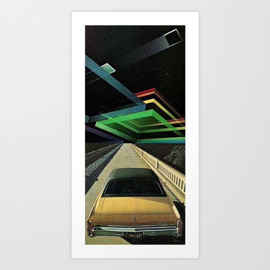 no cars go... Art Print