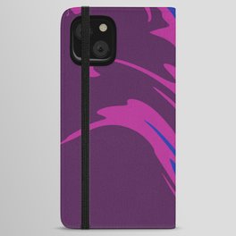 Abstract Expressionism #11 iPhone Wallet Case