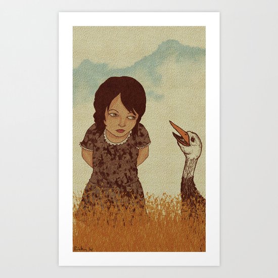 Lost in Thought Art Print