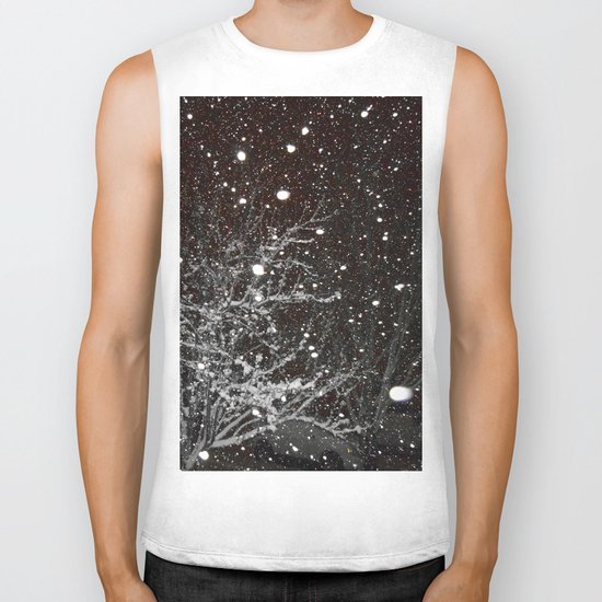 Night Snow Biker Tank