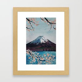 Mount Fuji Framed Art Print