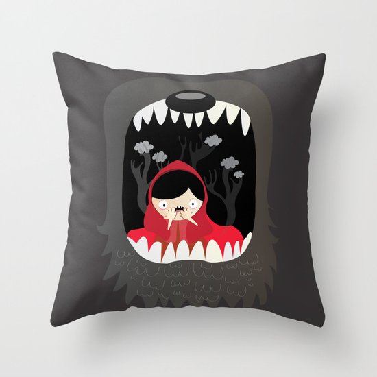Red Throw Pillow