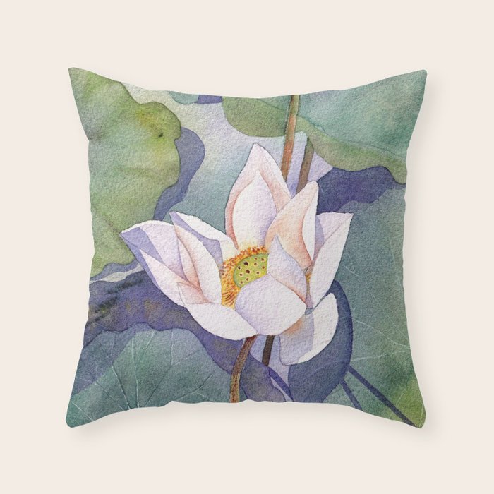 White lotus pillows online