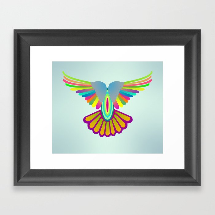 Wings Let's Fly! Framed Art Print