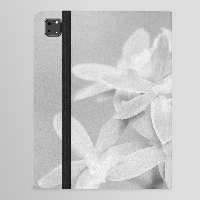 High Key Photography Of Epidendrum Radicans Orchid Flower iPad Folio Case