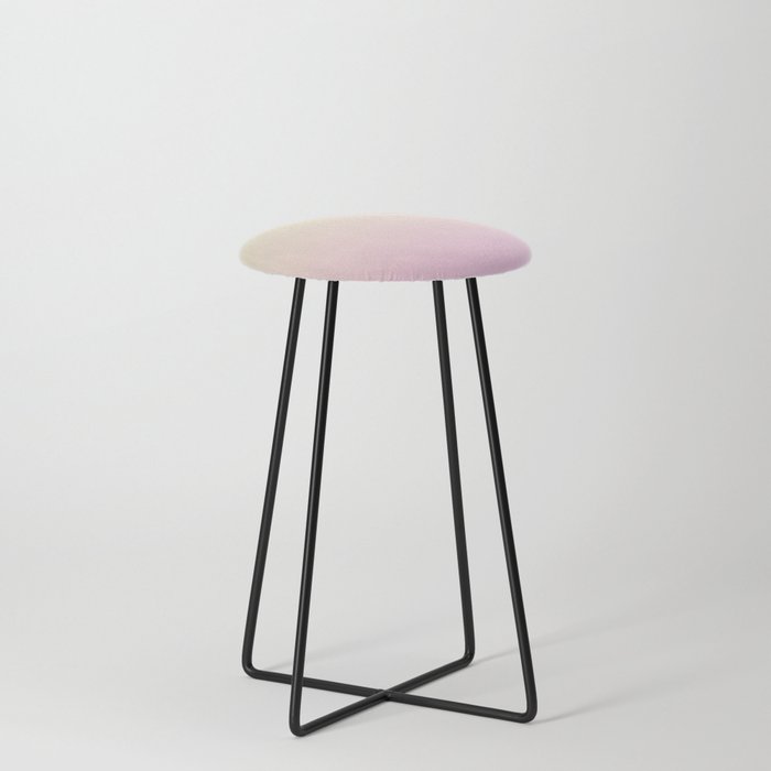 22  Gradient Aura Ombre 220426 Valourine Digital Minimalist Art Counter Stool