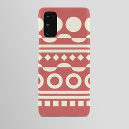 Patterned shape line collection 13 Android Case