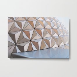 Spaceship Earth Metal Print