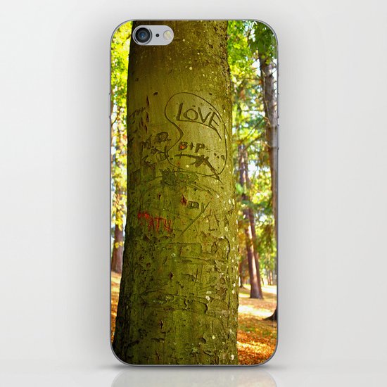 Autumn love iPhone & iPod Skin