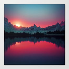Lake Canvas Print