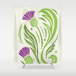 Thistle - Color Shower Curtain