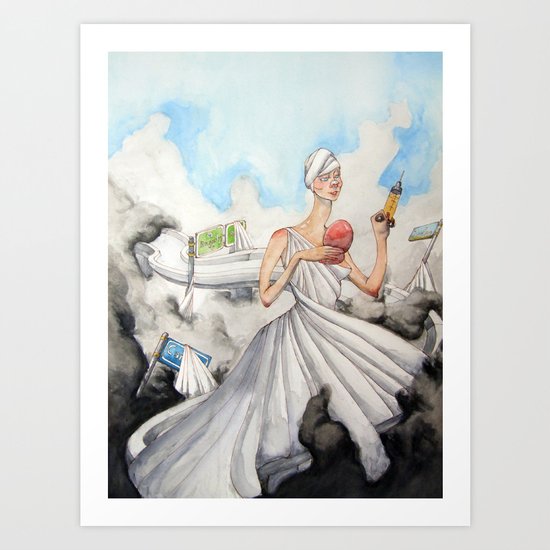 The Alluring Annoyance of...Renewal Art Print