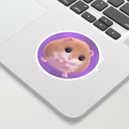 Chonky Hamster Sticker