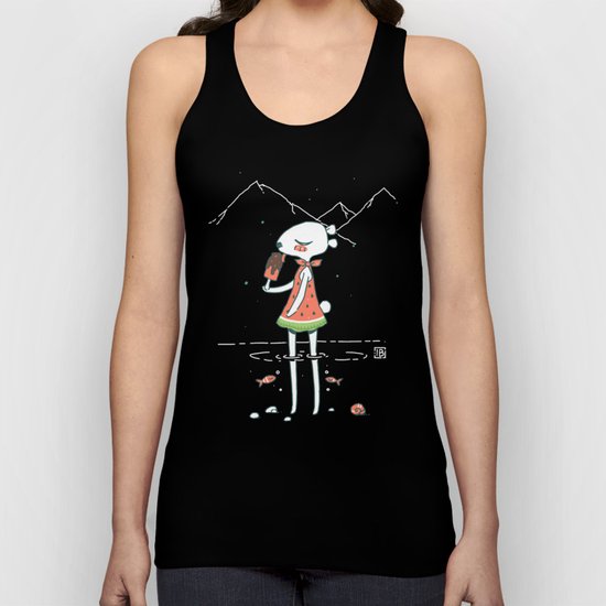 Summer Bear Unisex Tank Top