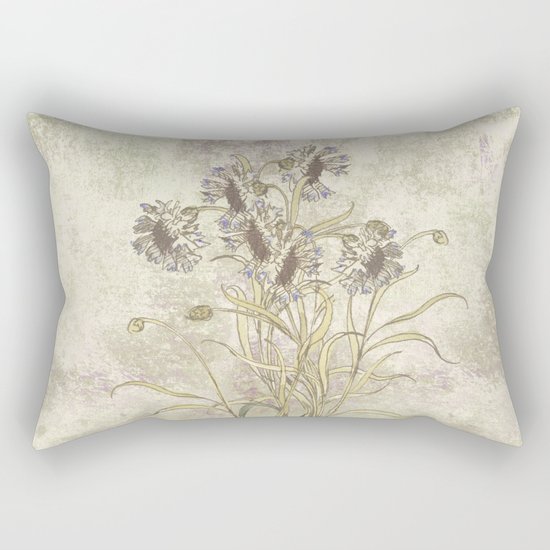 The flowers are singing Rectangular Pillow