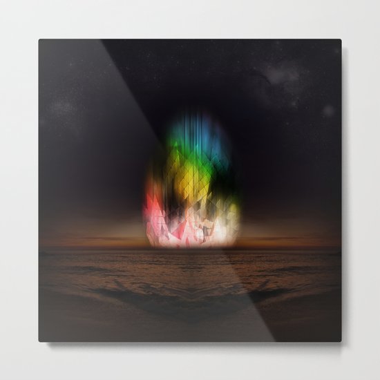 Unfolding Metal Print