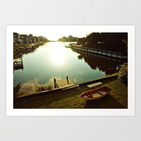 Possibilities for an Evening Sail Art Print