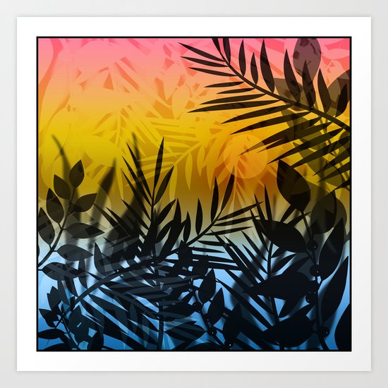 Hot summer . Heat . Art Print