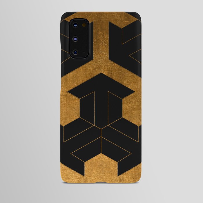 Gold Arrow Pattern Android Case