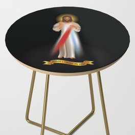 Jesus Divine Mercy Side Table