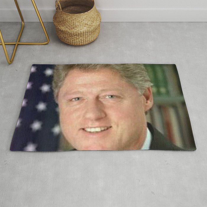 Bill Clinton Rug